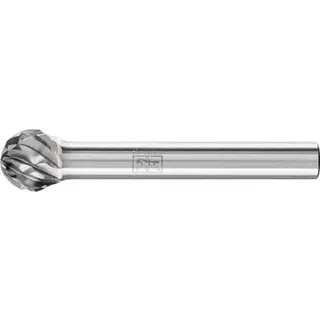 Frässtift KUD D.10mm Kopf-L.9mm Schaft-D.6mm HM Verz.STEEL PFERD