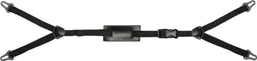 Gabelkinnriemen f.VOSS Schutzhelme Texti lband SW Schnellverschl.+4Pkt-Aufh.600mm