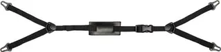 Gabelkinnriemen f.VOSS Schutzhelme Texti lband SW Schnellverschl.+4Pkt-Aufh.600mm