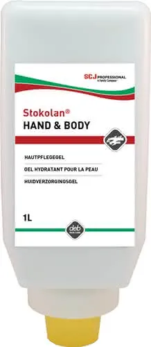 Hautpflegegel Stokolan® Hand & Body 1l G el,parfümiert Softflasche