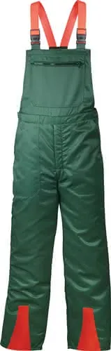 Schnittschutzlatzhose FICHTE Gr.52 grün/ rot FELDTMANN