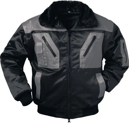 Pilotjacke ASKIM 4-in-1 Gr.M schwarz/gra u NORWAY