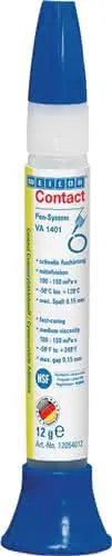 Cyanacrylatklebstoff VA 1401 12g farblos ,klare Flüssigkeit Pen-System WEICON