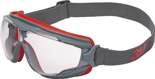 Vollsichtschutzbrille GoggleGear™ GG501V EN 166 Rahmen grau,Gläser klar PC 3M