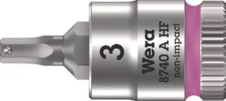 Steckschlüsseleinsatz 8740 A HF 1/4 Zoll SW 3mm L.28mm WERA
