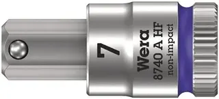 Steckschlüsseleinsatz 8740 A HF 1/4 Zoll SW 7mm L.28mm WERA