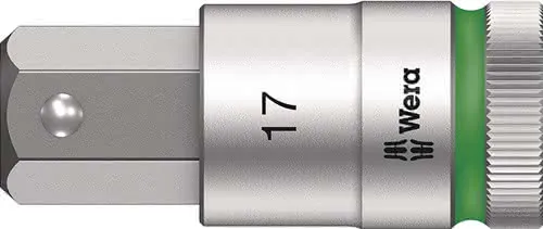 Steckschlüsseleinsatz 8740 C HF 1/2 Zoll SW 17mm L.60mm WERA