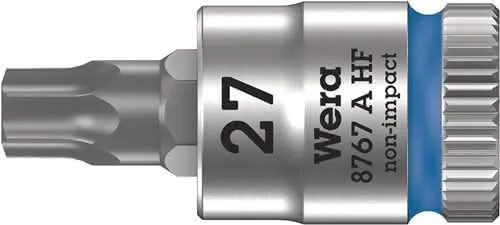 Steckschlüsseleinsatz 8767 A HF TORX® 1/4 Zoll T27 L.28mm WERA