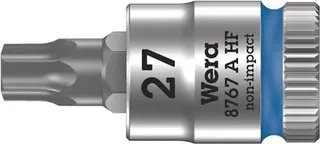 Steckschlüsseleinsatz 8767 A HF TORX® 1/4 Zoll T27 L.28mm WERA