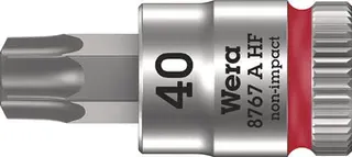 Steckschlüsseleinsatz 8767 A HF TORX® 1/4 Zoll T40 L.28mm WERA