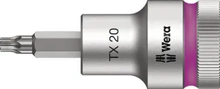 Steckschlüsseleinsatz 8767 C HF TORX® 1/2 Zoll T20 L.60mm WERA