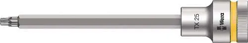 Steckschlüsseleinsatz 8767 C HF TORX® 1/2 Zoll T25 L.140mm WERA