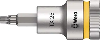 Steckschlüsseleinsatz 8767 C HF TORX® 1/2 Zoll T25 L.60mm WERA