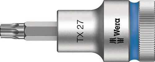 Steckschlüsseleinsatz 8767 C HF TORX® 1/2 Zoll T27 L.60mm WERA