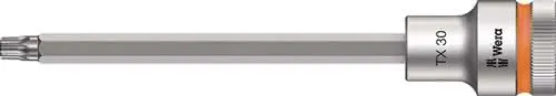 Steckschlüsseleinsatz 8767 C HF TORX® 1/2 Zoll T30 L.140mm WERA