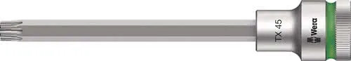 Steckschlüsseleinsatz 8767 C HF TORX® 1/2 Zoll T45 L.140mm WERA