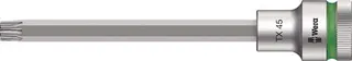 Steckschlüsseleinsatz 8767 C HF TORX® 1/2 Zoll T45 L.140mm WERA
