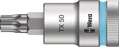 Steckschlüsseleinsatz 8767 C HF TORX® 1/2 Zoll T50 L.60mm WERA