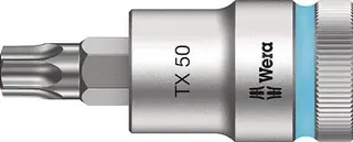 Steckschlüsseleinsatz 8767 C HF TORX® 1/2 Zoll T50 L.60mm WERA