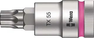 Steckschlüsseleinsatz 8767 C HF TORX® 1/2 Zoll T55 L.60mm WERA
