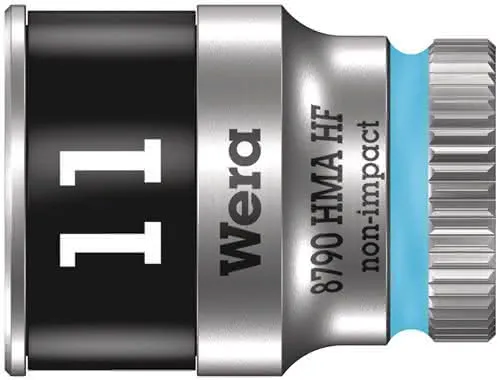 Steckschlüsseleinsatz 8790 HMA HF 1/4 Zoll 6-kant SW 11mm L.23mm WERA