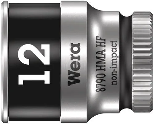 Steckschlüsseleinsatz 8790 HMA HF 1/4 Zoll 6-kant SW 12mm L.23mm WERA