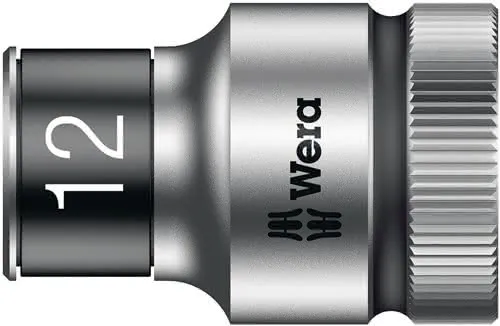 Steckschlüsseleinsatz 8790 HMC HF 1/2 Zoll 6-kant SW 12mm L.37mm WERA