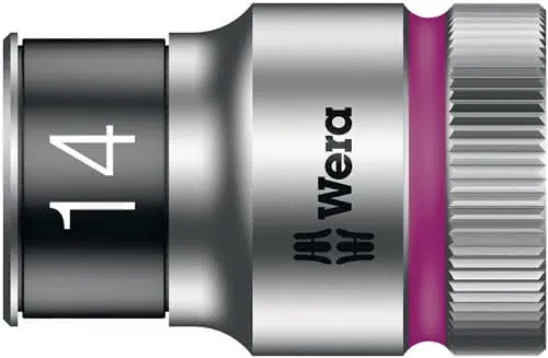 Steckschlüsseleinsatz 8790 HMC HF 1/2 Zoll 6-kant SW 14mm L.37mm WERA