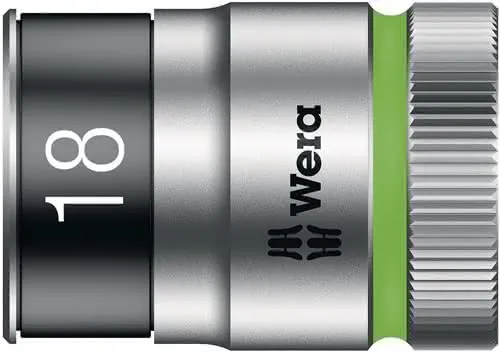 Steckschlüsseleinsatz 8790 HMC HF 1/2 Zoll 6-kant SW 18mm L.37mm WERA