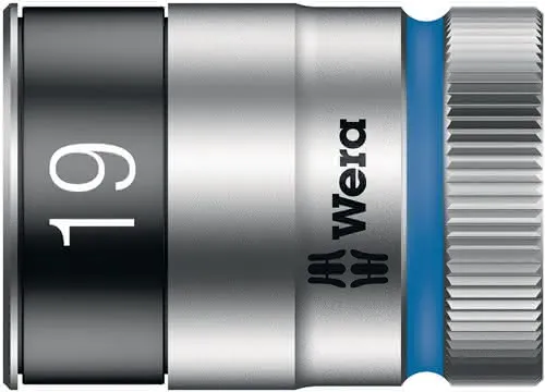 Steckschlüsseleinsatz 8790 HMC HF 1/2 Zoll 6-kant SW 19mm L.37mm WERA