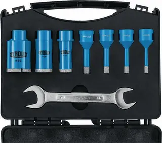 Fliesenbohrset DDT 8-tlg.D.6,8,10,12,20, 25,35mm Schaft M14 TYROLIT