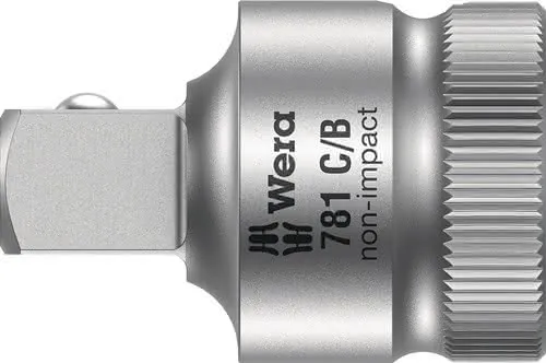 Reduzierstück 781 C 1/2" Antriebs-4-KT.1 /2 Zoll Abtriebs-4-KT.3/8 Zoll L.38,5mm