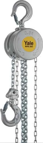 Kettenzug YaleMINI 360 Trgf.500kg Hubh.6m m.Lasthaken YALE