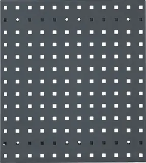 Lochplatte B450xL500mm grau RASTERPLAN