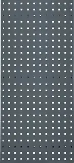 Lochplatte B450xL1000mm grau RASTERPLAN