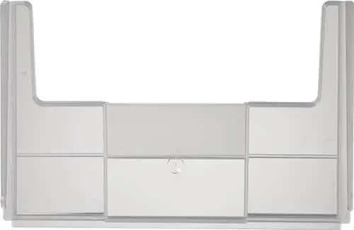 Trennw.f.Regalkasten B.230mm PP transparent,offen 1 BT=25 ST.LA-KA-PE
