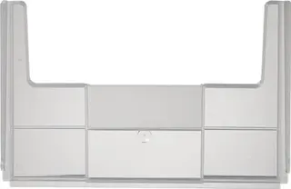 Trennw.f.Regalkasten B.230mm PP transparent,offen 1 BT=25 ST.LA-KA-PE