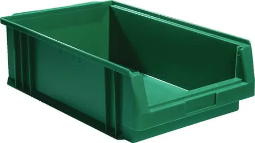 Sichtlagerkasten PLK L500xB315xH150mm PP grün LA-KA-PE