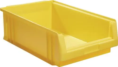 Sichtlagerkasten PLK L500xB315xH150mm PP gelb LA-KA-PE