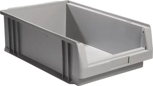 Sichtlagerkasten PLK L500xB315xH150mm PP grau LA-KA-PE
