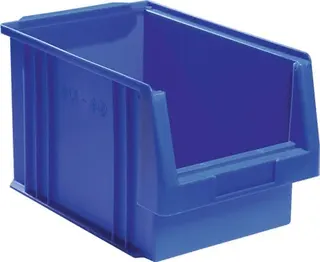 Sichtlagerkasten PLK L330xB213xH200mm PP blau LA-KA-PE