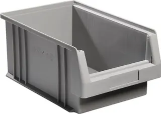 Sichtlagerkasten PLK L330xB213xH150mm PP grau LA-KA-PE