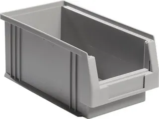 Sichtlagerkasten PLK L290xB150xH125mm PP grau LA-KA-PE