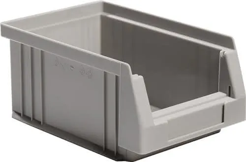 Sichtlagerkasten PLK L164xB105xH75mm PP grau LA-KA-PE
