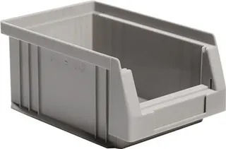 Sichtlagerkasten PLK L164xB105xH75mm PP grau LA-KA-PE