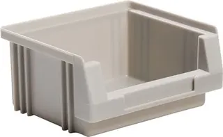 Sichtlagerkasten PLK L90xB102xH50mm PP grau LA-KA-PE