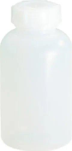 Weithalsflasche H.120mm D.64mm PE (LDPE) natur Einfüllöffnung-D.30,8mm Inh.250ml