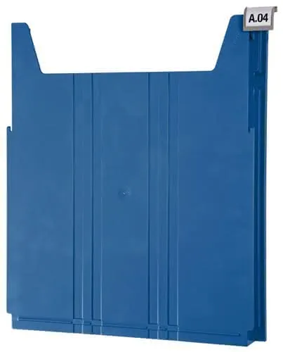 Wandsortierer BIG Anbaumodul blau B262xT42xH302mm EICHNER