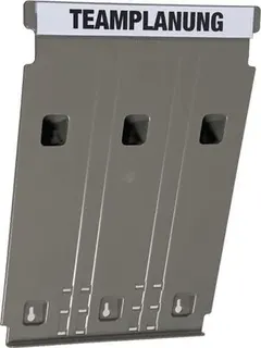 Wandsortierer FLAT Grundmodul hellgrau B240xT58xH392mm EICHNER