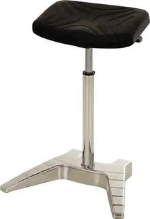 Stehhilfe PU-Integralschaum Sitz-H.700-8 80mm Alu.pol.m.Transportrollen LOTZ